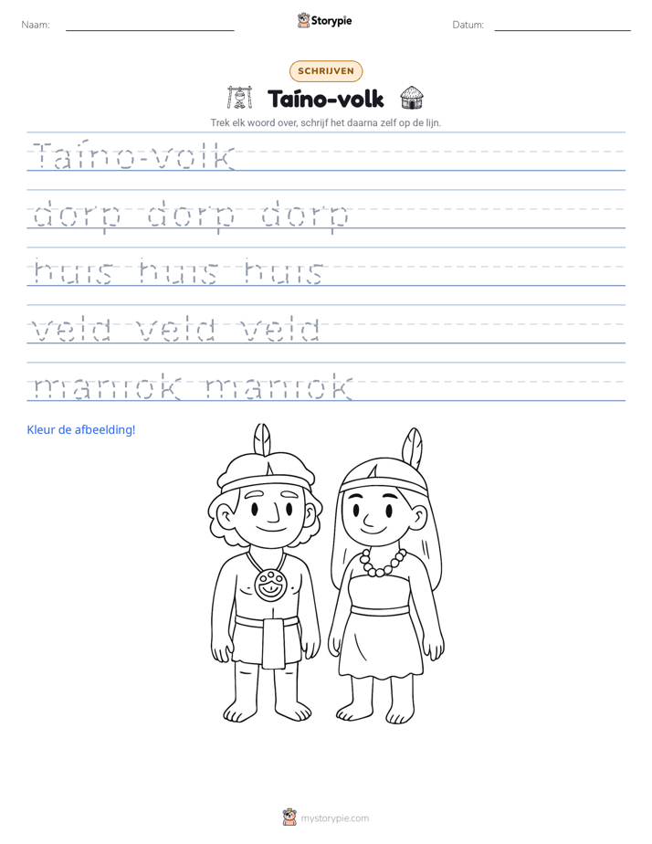 Schrijf Oefening