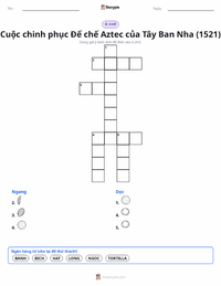 Xem trước tài liệu in sẵn Cuộc chinh phạt của Tây Ban Nha đối với Đế chế Aztec