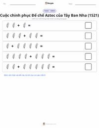 Xem trước tài liệu in sẵn Cuộc chinh phạt của Tây Ban Nha đối với Đế chế Aztec