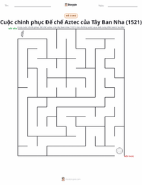 Xem trước tài liệu in sẵn Cuộc chinh phạt của Tây Ban Nha đối với Đế chế Aztec