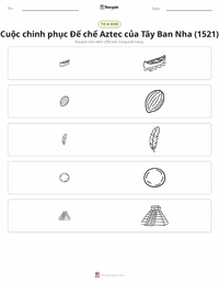 Xem trước tài liệu in sẵn Cuộc chinh phạt của Tây Ban Nha đối với Đế chế Aztec