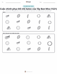 Xem trước tài liệu in sẵn Cuộc chinh phạt của Tây Ban Nha đối với Đế chế Aztec