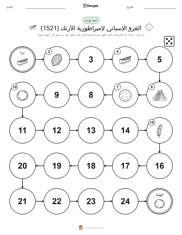 لعبة لف و تحرك