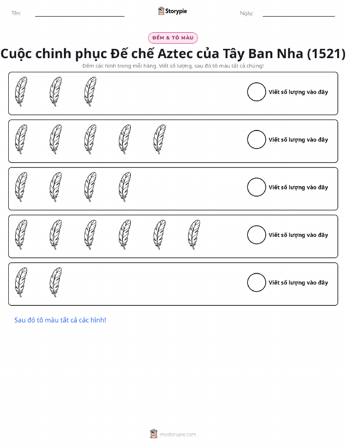 Đếm & Tô Màu