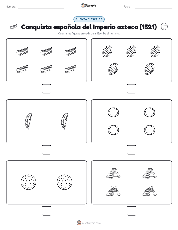 Cuenta y Escribe