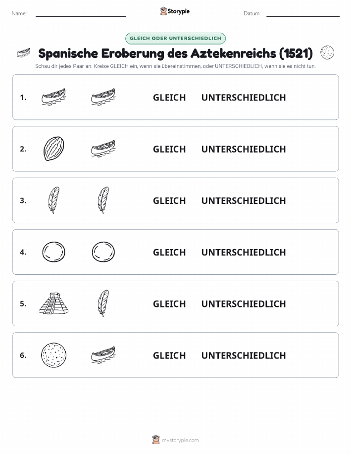 Gleich oder Anders