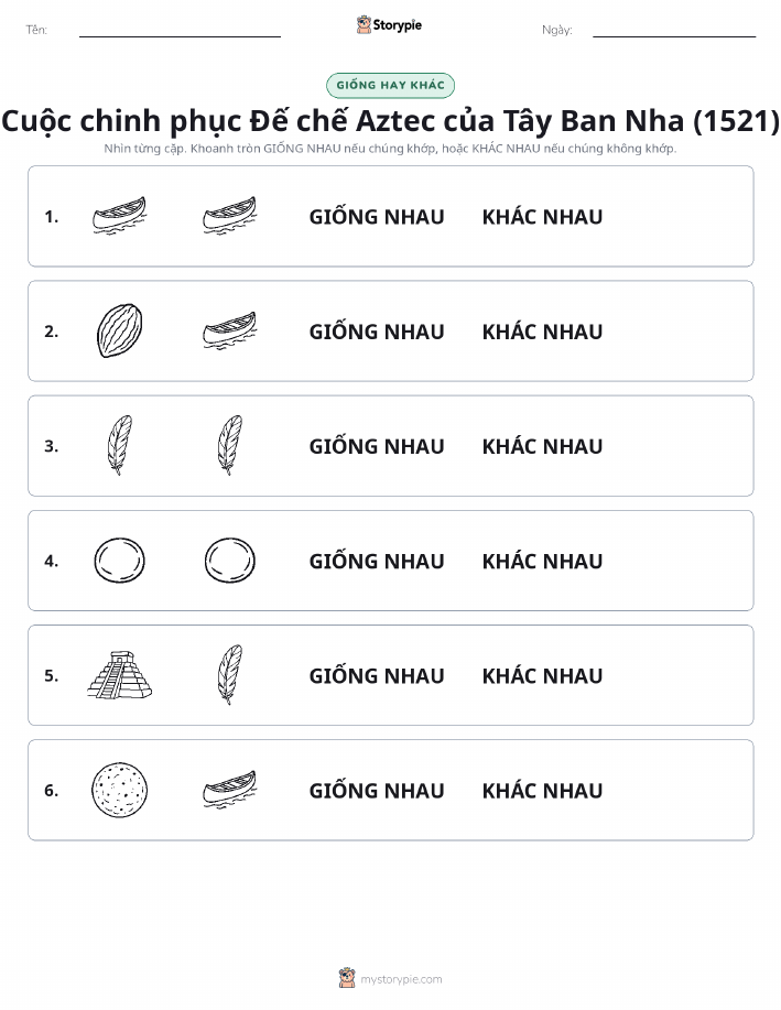 Giống Hay Khác