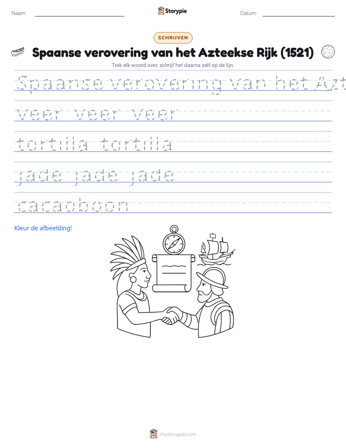 Schrijf Oefening
