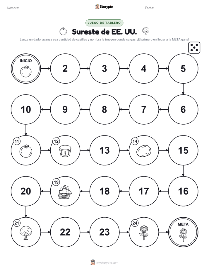 Juego de Rueda y Avanza