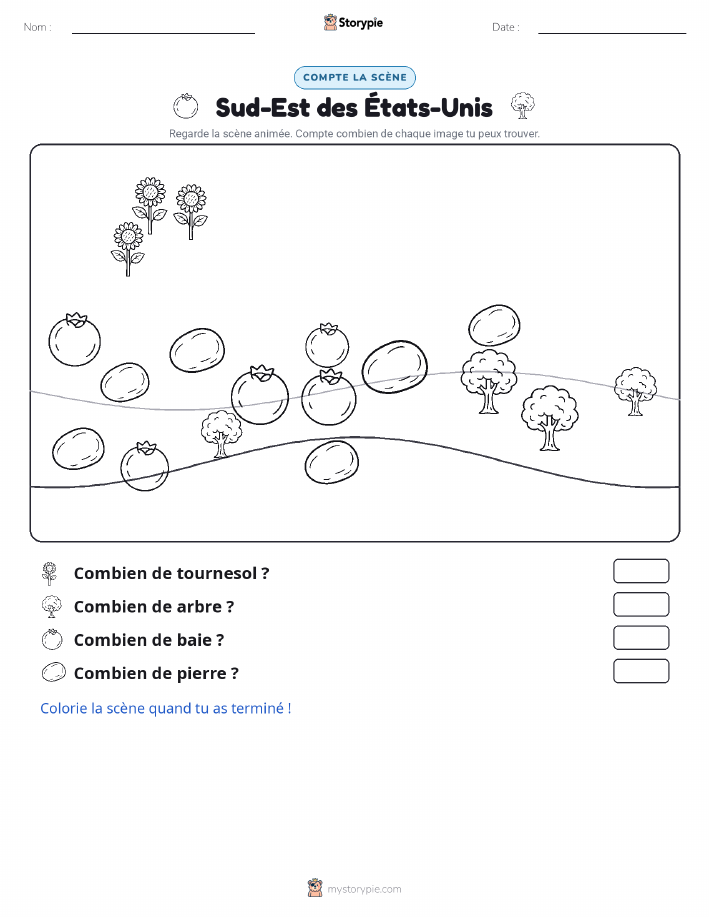 Scène de Comptage