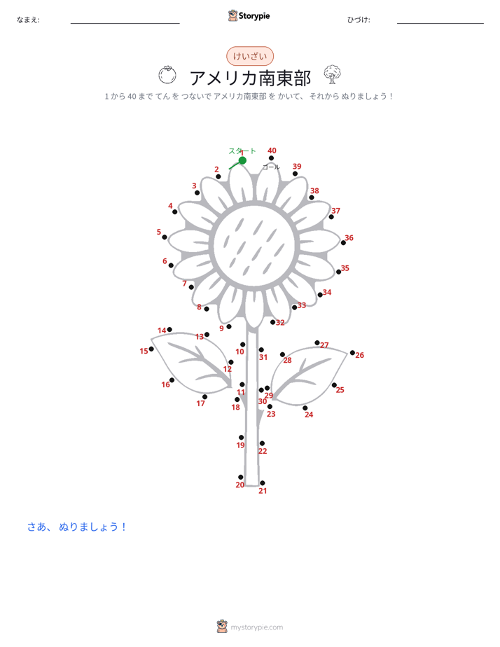 点つなぎ