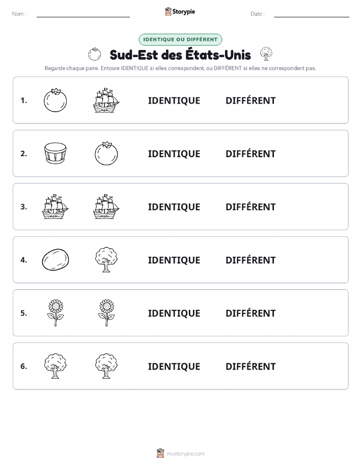 Identique ou Différent