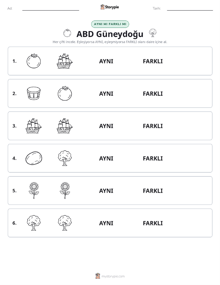 Aynı mı Farklı mı
