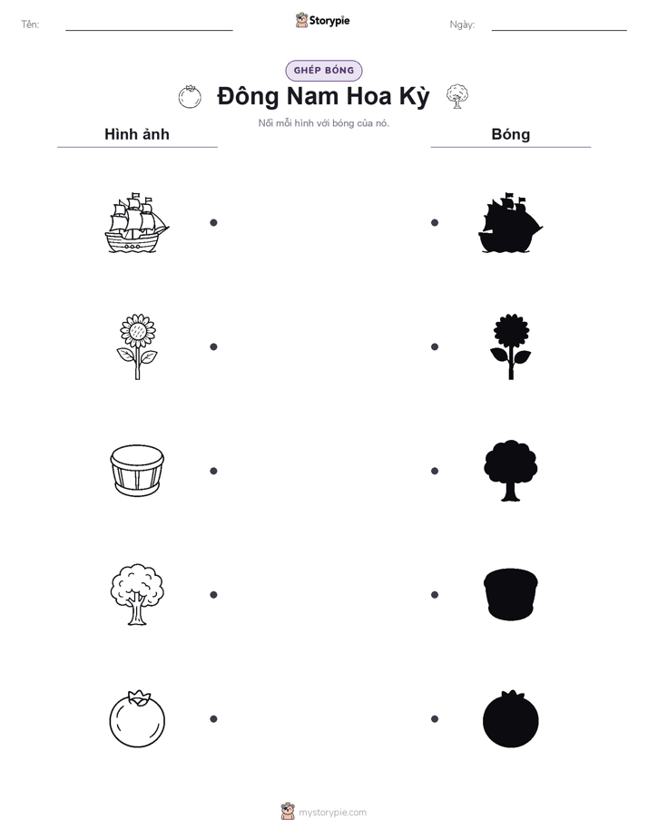 Ghép Hình Bóng