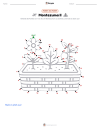 Moctezuma II. druckbare Arbeitsblatt Vorschau