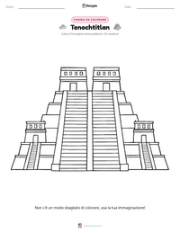 Anteprima della scheda stampabile di Tenochtitlan