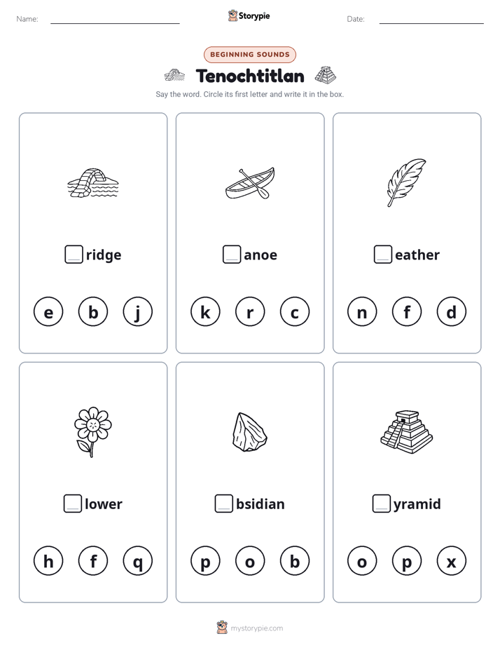 Beginning Sounds