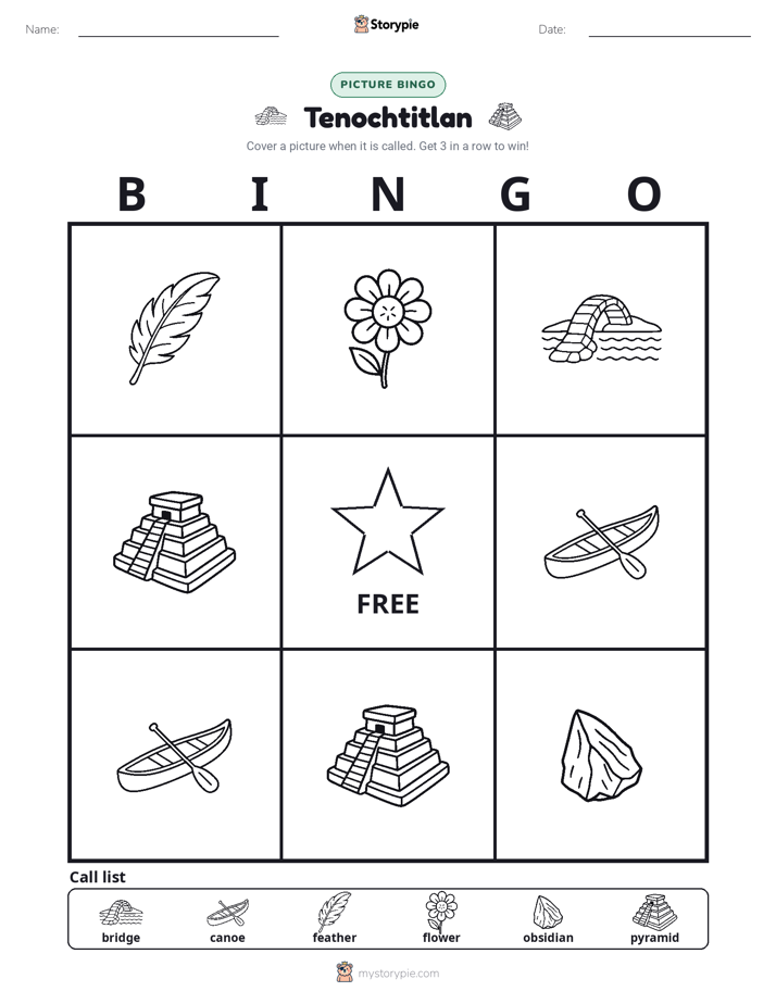 Picture Bingo