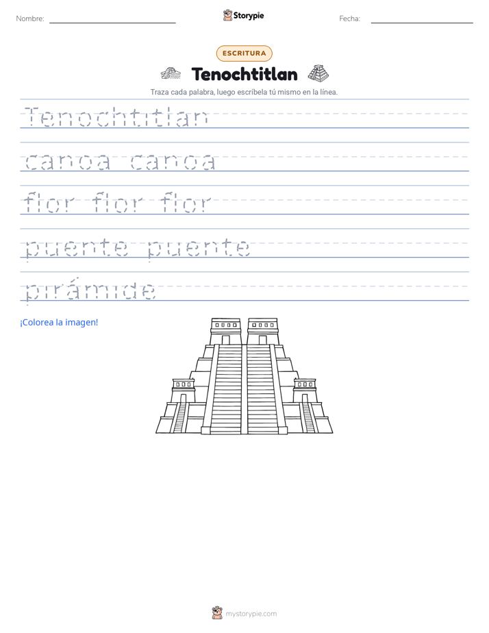 Práctica de Escritura