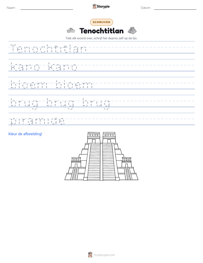 Schrijf Oefening