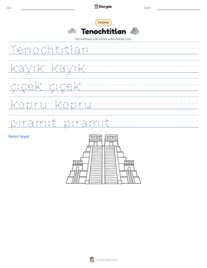 Yazma Pratiği