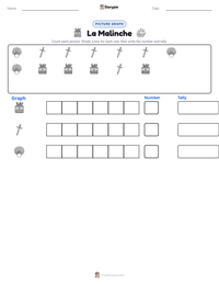 La Malinche printable worksheet preview