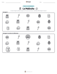 Anteprima della scheda stampabile di La Malinche
