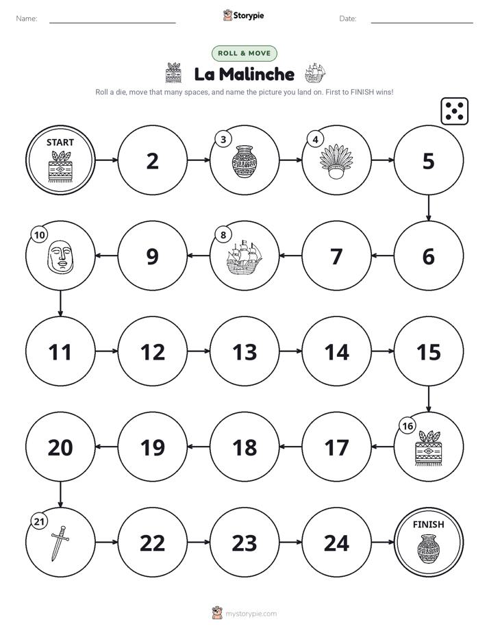 Roll & Move Game
