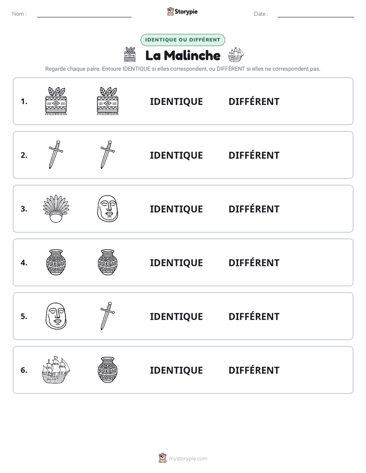 Identique ou Différent
