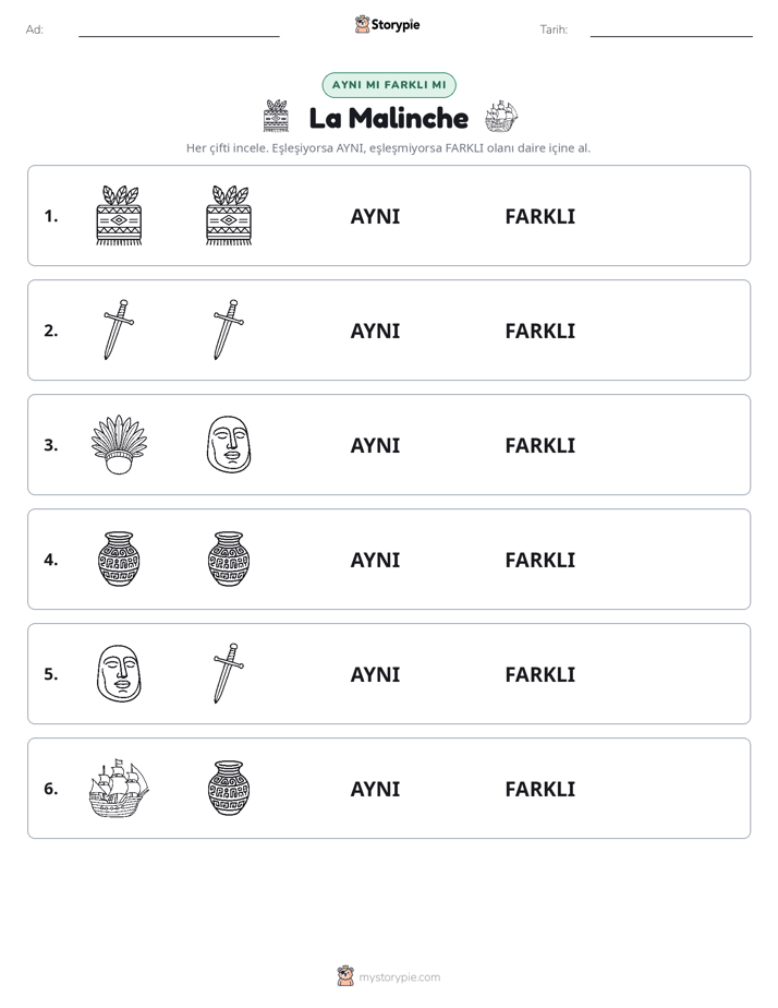 Aynı mı Farklı mı