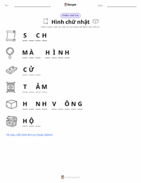 Xem trước tài liệu in sẵn Hình chữ nhật