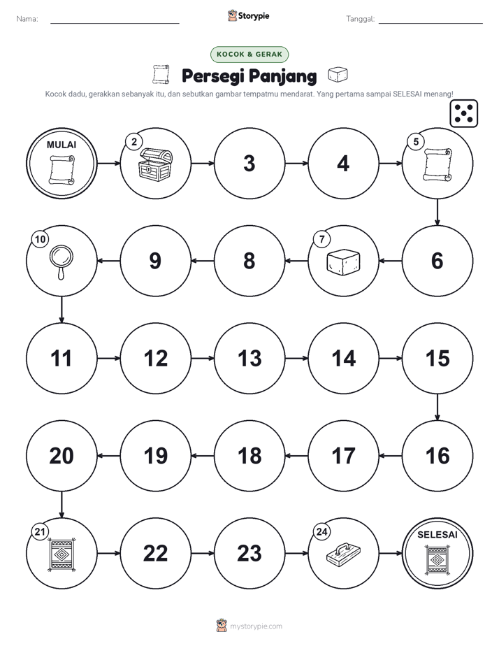 Permainan Gulung & Pindah