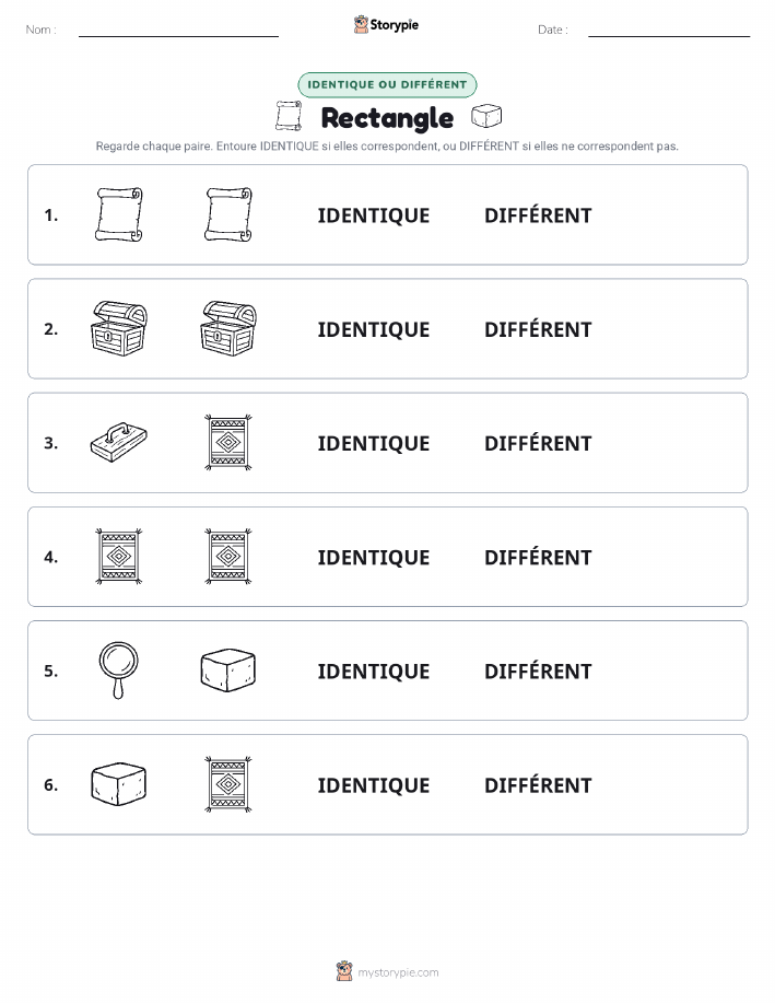 Identique ou Différent