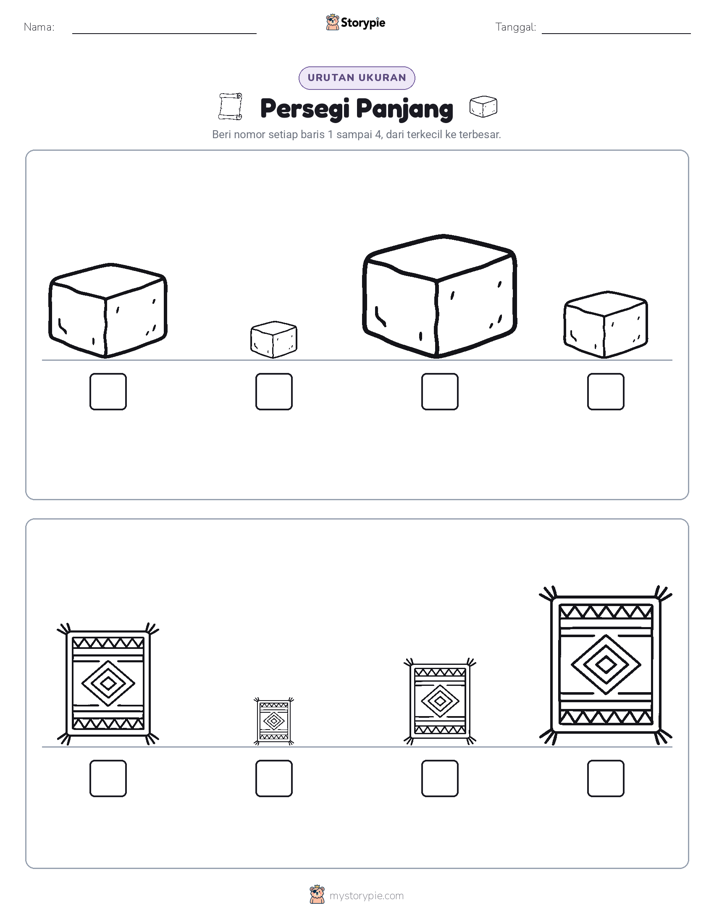 Urutan Ukuran