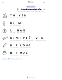 Xem trước tài liệu in sẵn Juan Ponce de León