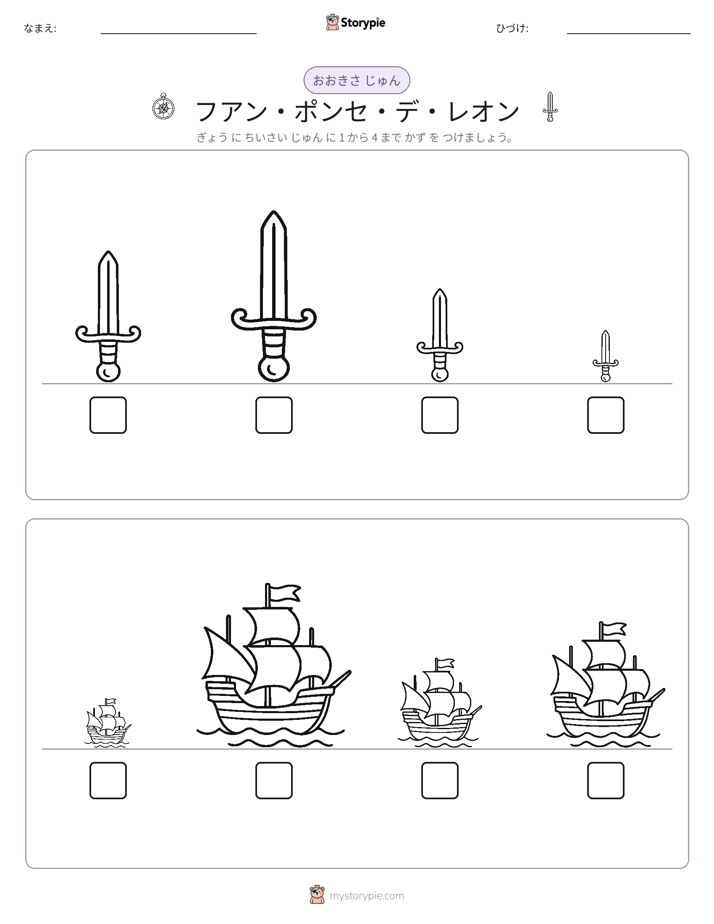 サイズ順
