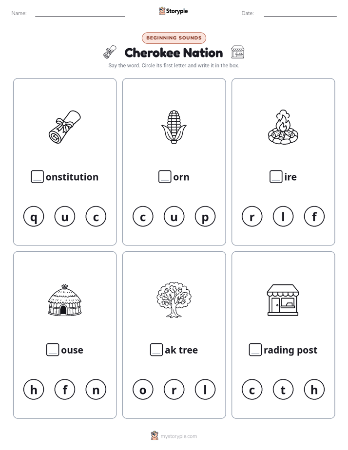 Beginning Sounds