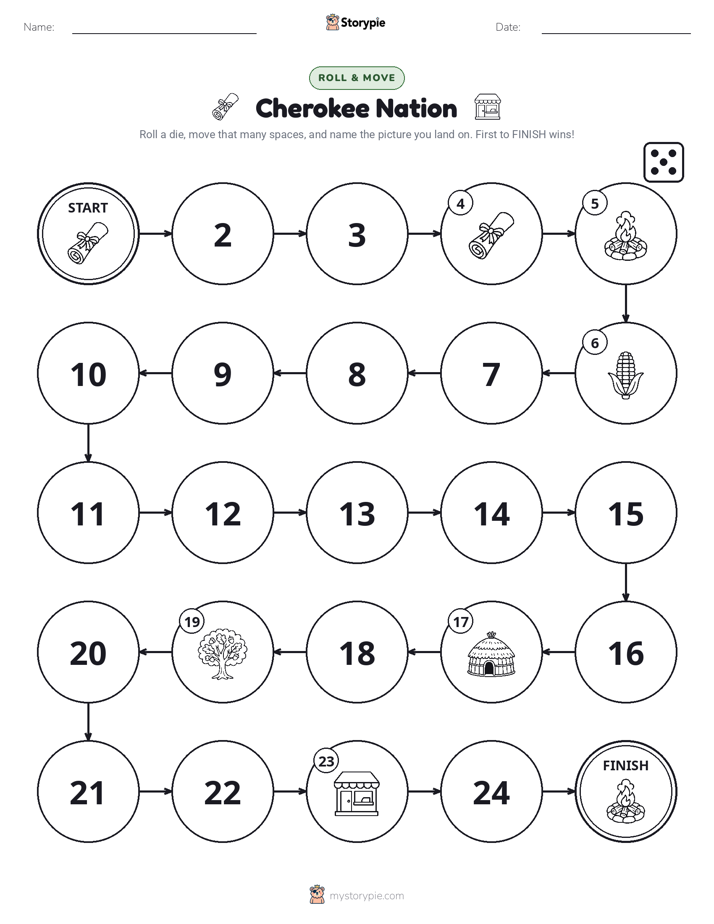 Roll & Move Game
