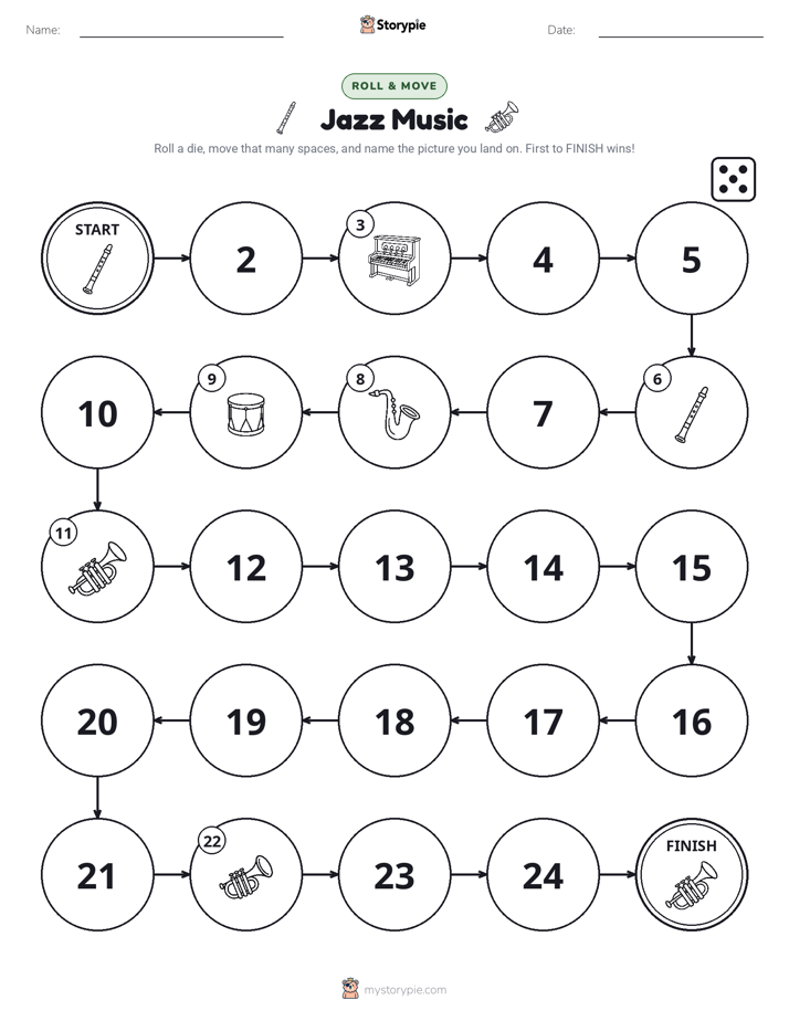 Roll & Move Game