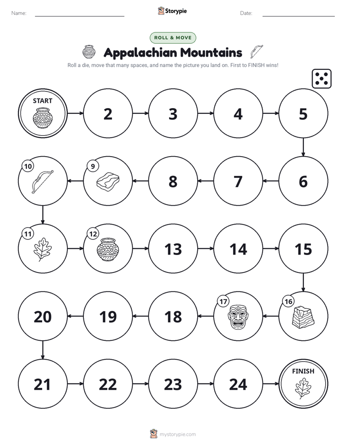 Roll & Move Game
