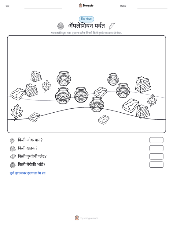 गणना दृश्य
