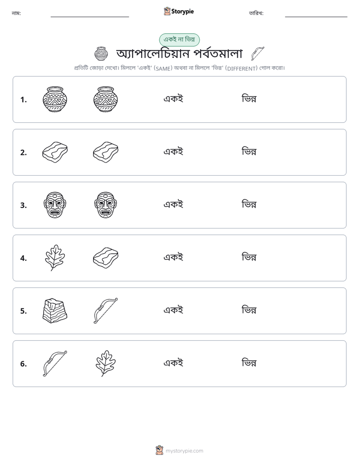 একই বা ভিন্ন
