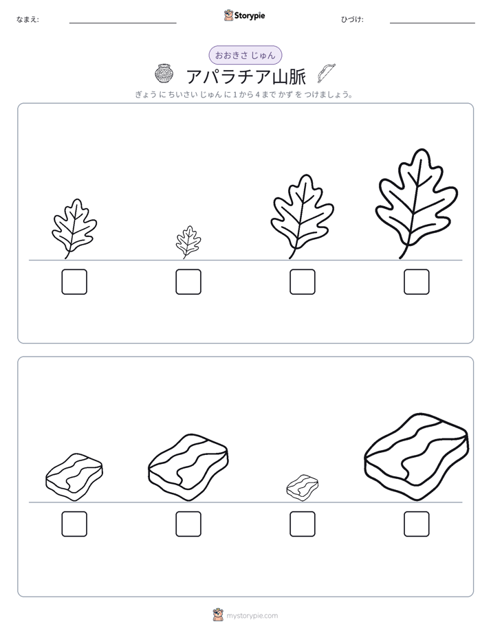 サイズ順
