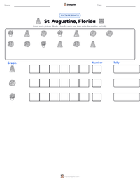 St. Augustine, Florida printable worksheet preview
