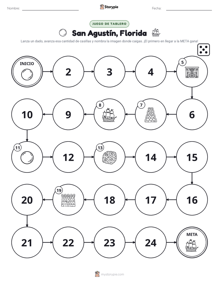 Juego de Rueda y Avanza