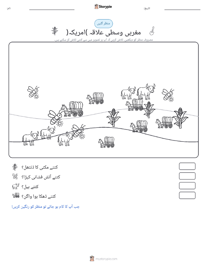 گنتی کا منظر