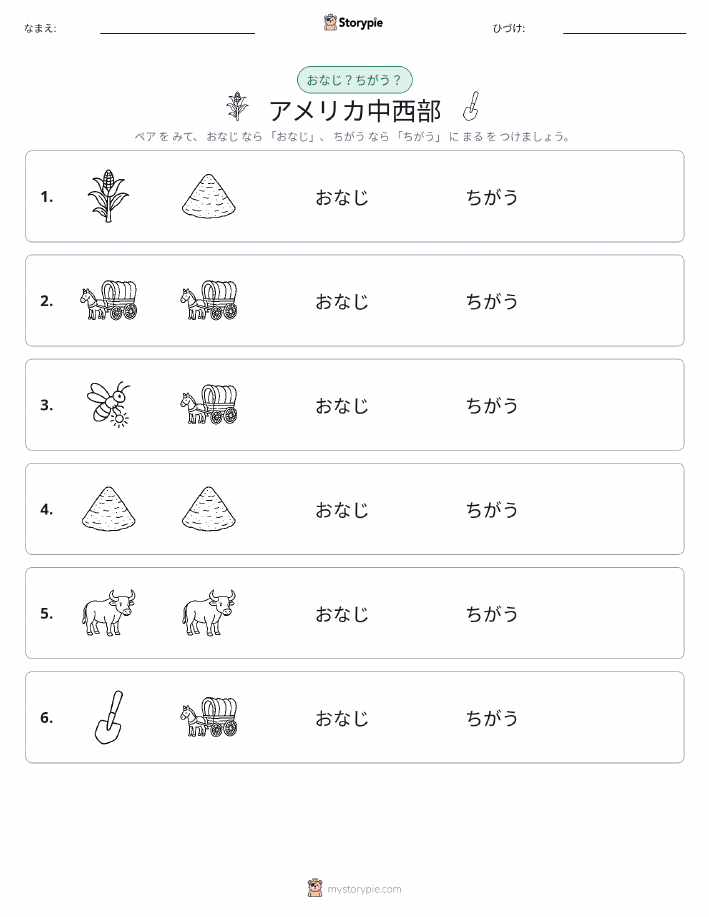 同じか違うか