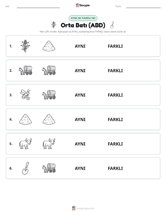 Aynı mı Farklı mı