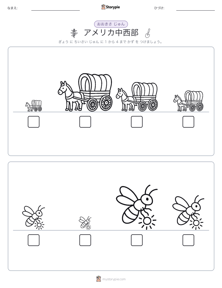 サイズ順