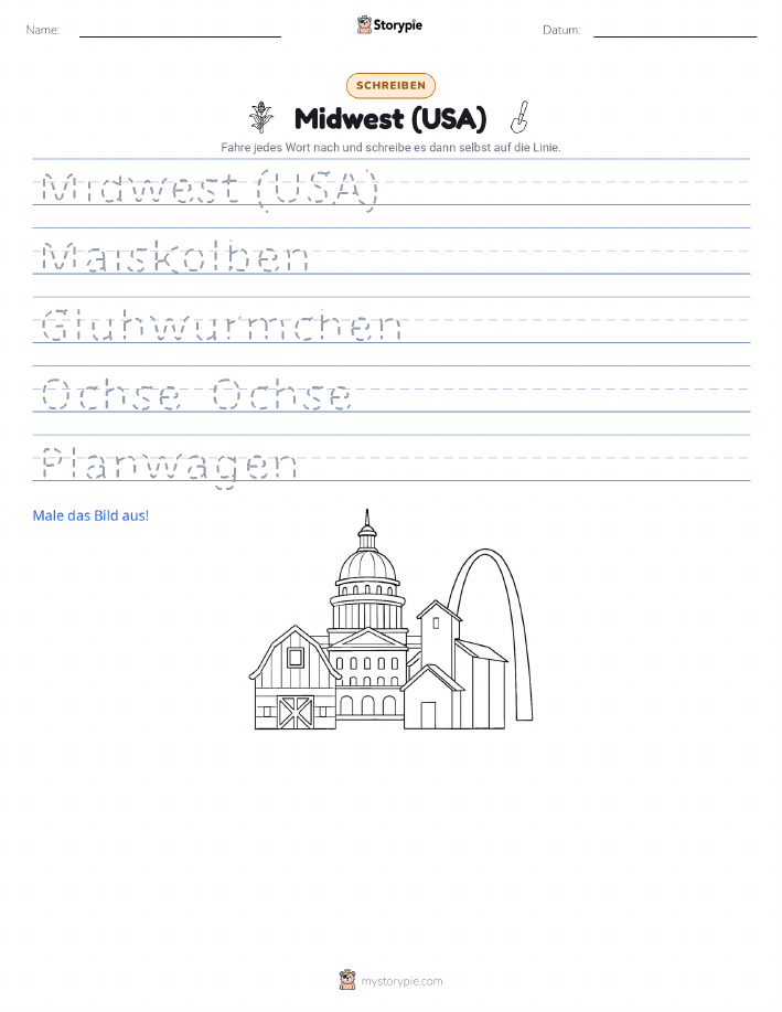 Schreibübung